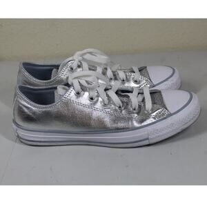 Converse OX Low Top Womens 7 Metallic Granite Glitter Sneaker Shoe